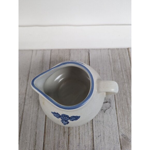 Pfaltzgraff Yorktowne Gravy Pitcher #2 Stoneware USA Blue - Picture 2 of 4